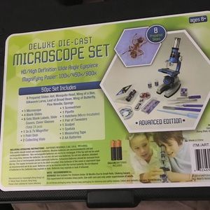 Deluxe microscope set